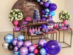 Aranjamente masa baloane, decoratiuni din baloane, baloane heliu